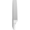 Ekena Millwork Segment Arch W/ Flankers Smooth Architectural Grade PVC Pediment, 70"W x 18-1/2"H x 2-1/2"P PEDPS070X185SGF00 - alternate 3